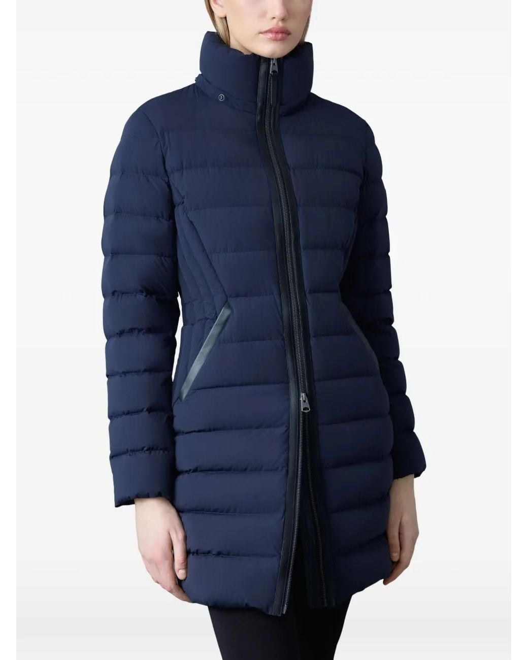 Mackage Blue Farren-Z Hooded Down Coat