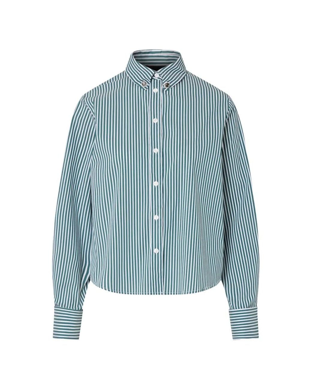 Liu Jo Blue Striped Shirt