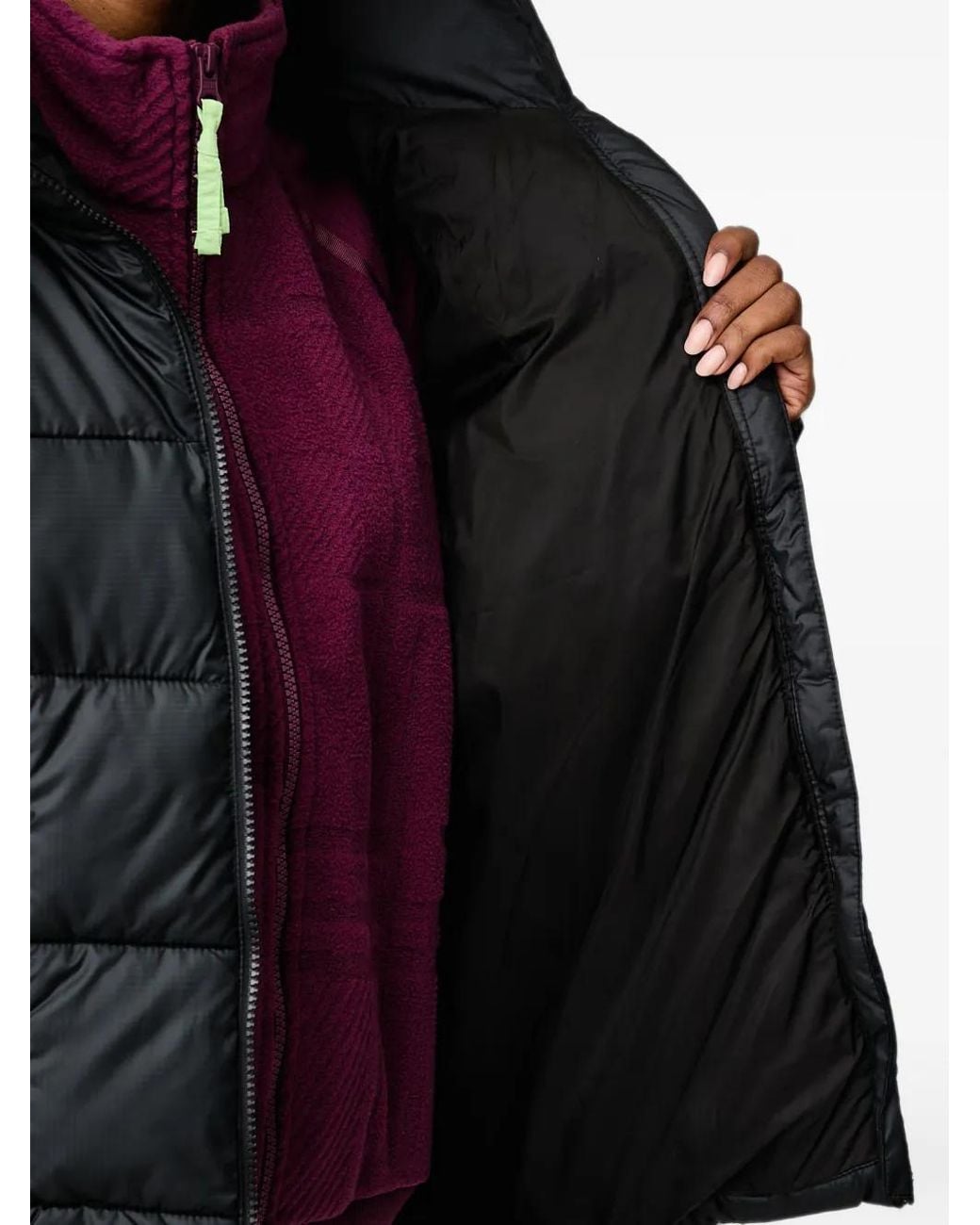 Columbia Black Quilted Ripstop Jacket