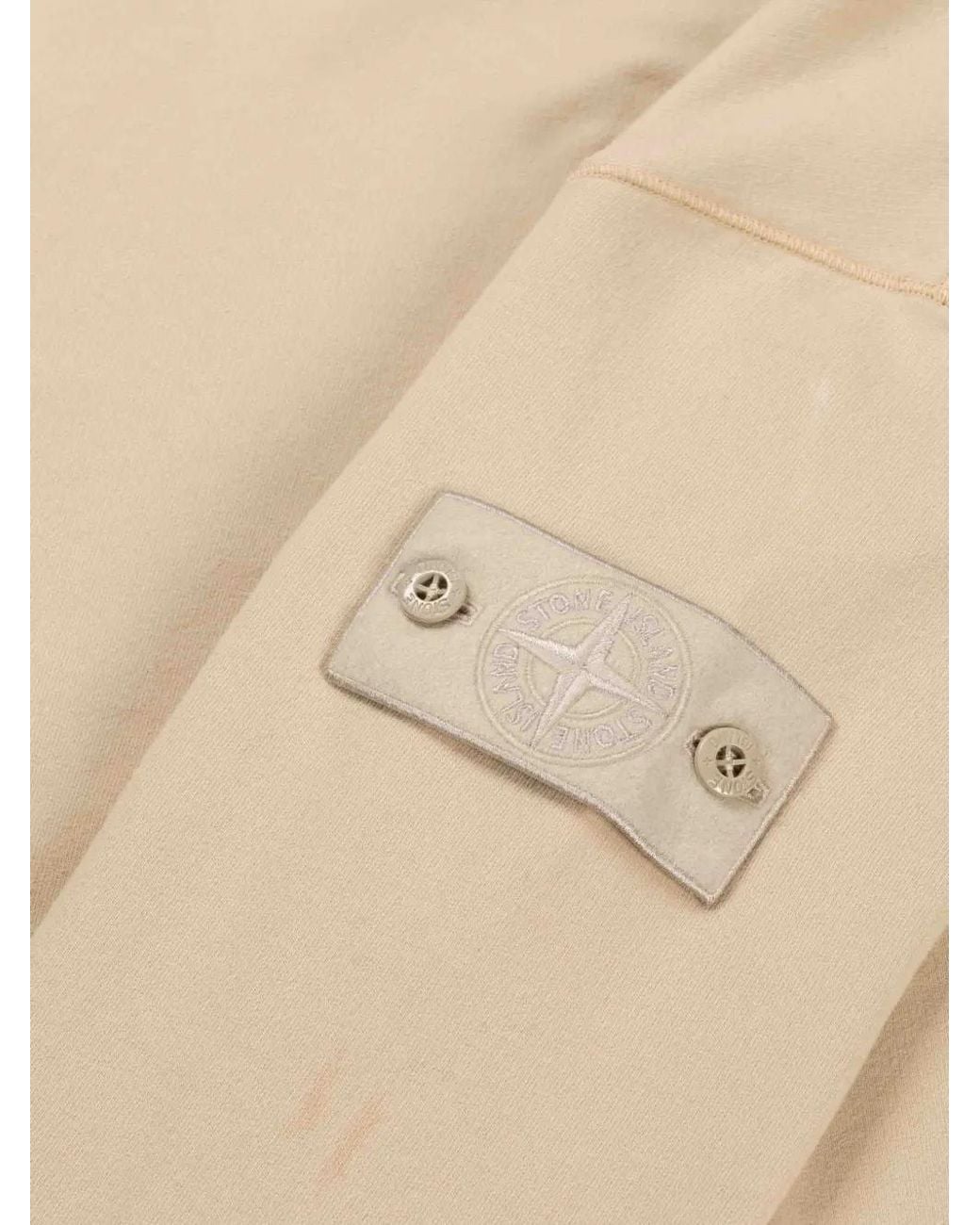 Stone Island Natural Logo-Patch Sweater for men