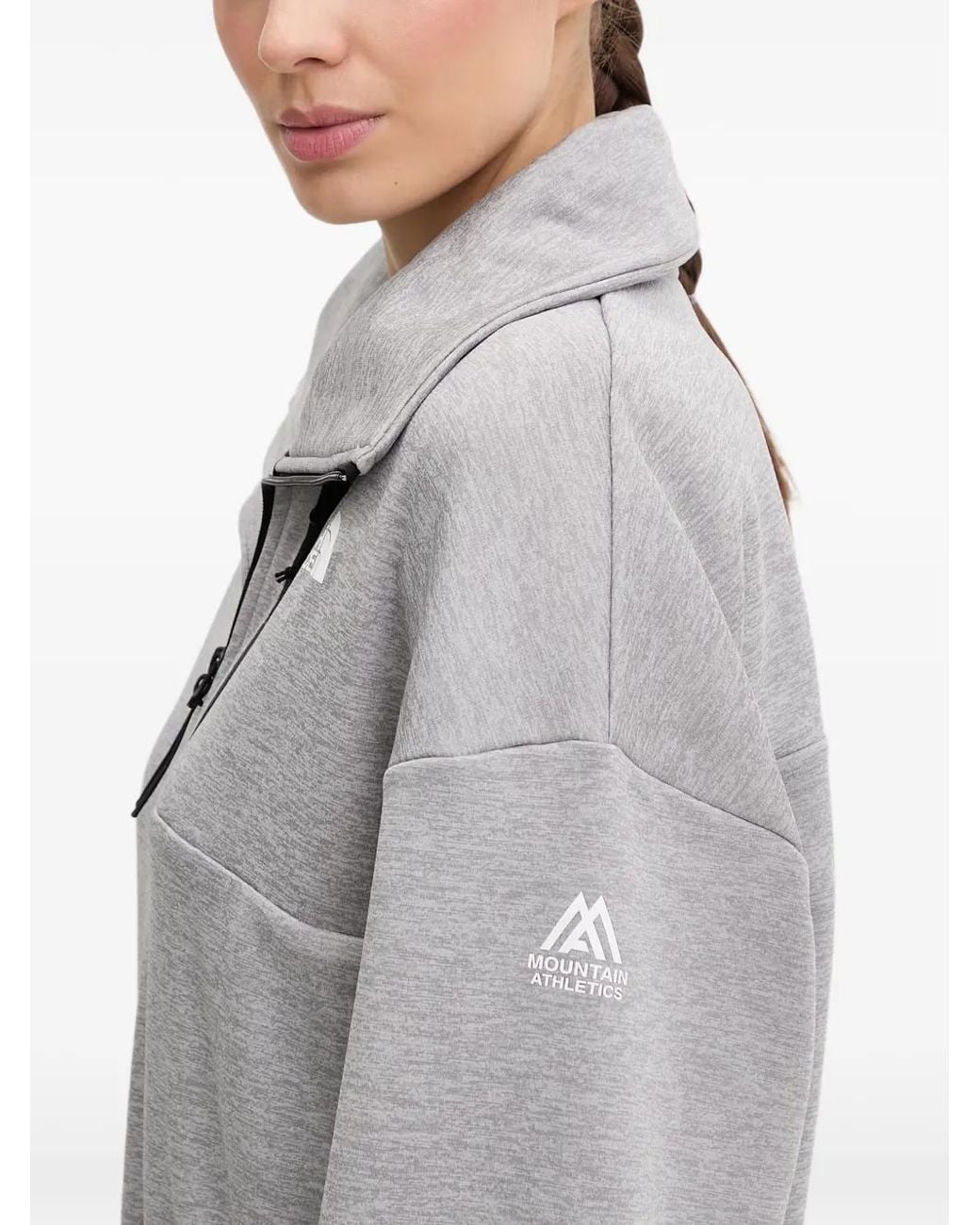 The North Face Gray Mountain Athletics Quarter-Zip Sweatshirt