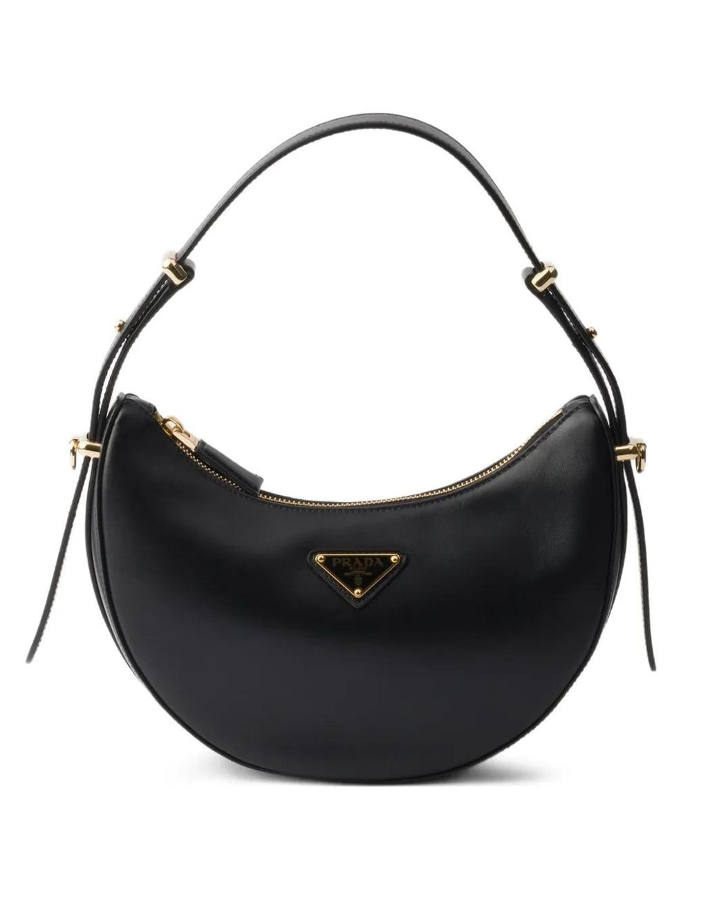 Borsa A Spalla Arqué Mini di Prada in Black