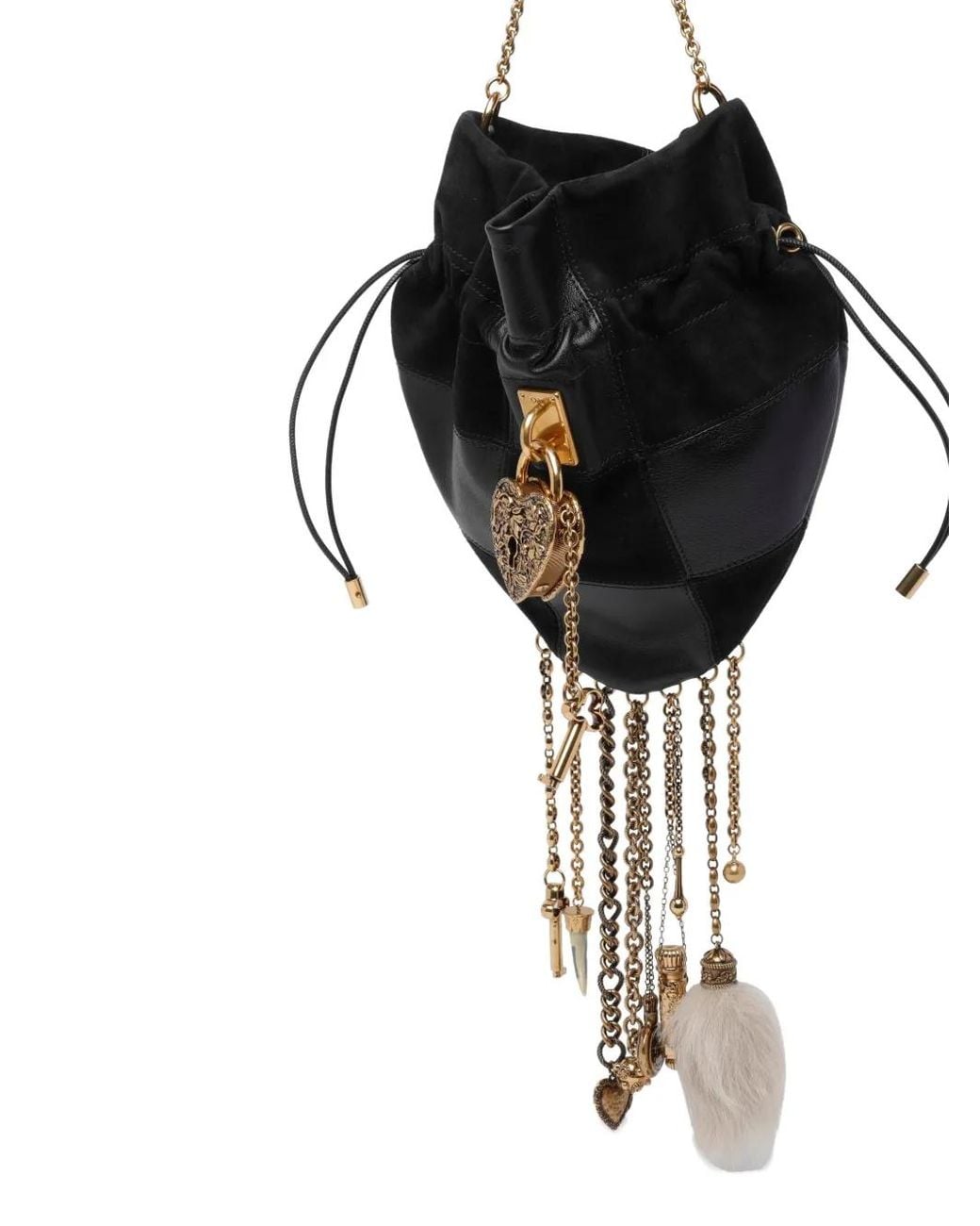 Chloé White Château Treasures Leather Cross Body Bag
