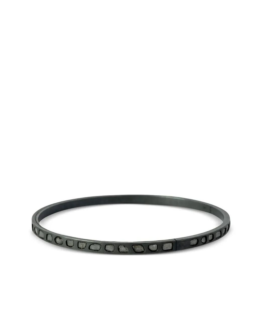 Parts Of 4 White Sistema Bangle Bracelet