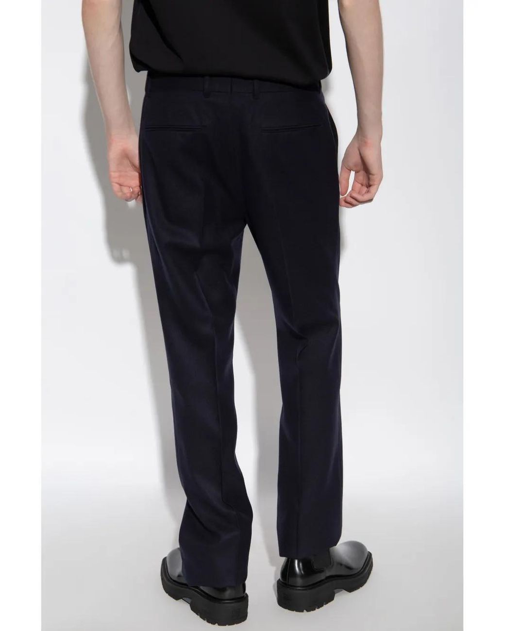 Givenchy Blue Slim Fit Tailored Pants for men