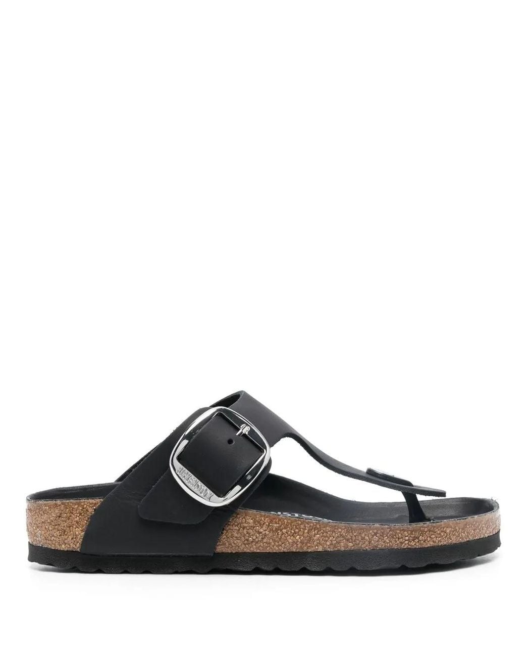 Birkenstock Black Gizeh Big Buckle