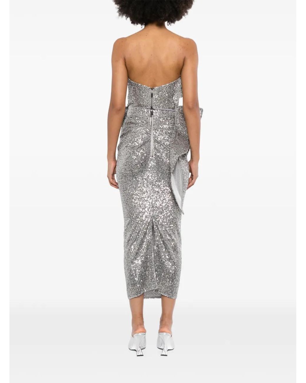 Maticevski Gray Wizard Bodice