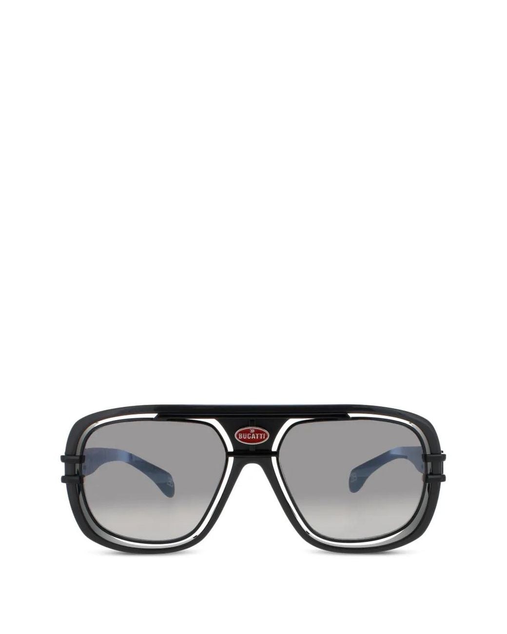 Bugatti Pilotenbrille Mit Logo-Schild in Gray für Herren