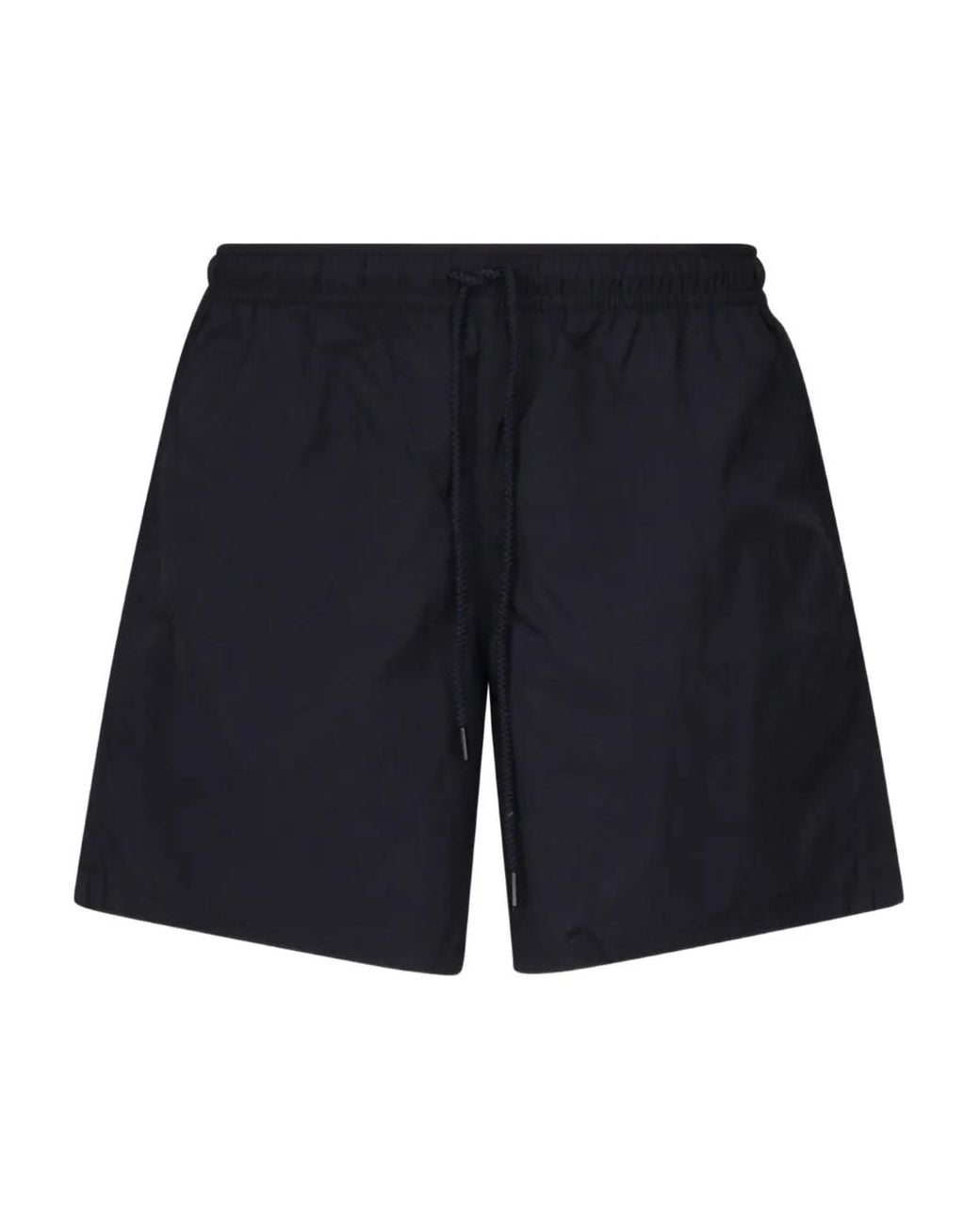 Fay Blue Elastic-Waistband Welt-Pocket Swim Shorts for men