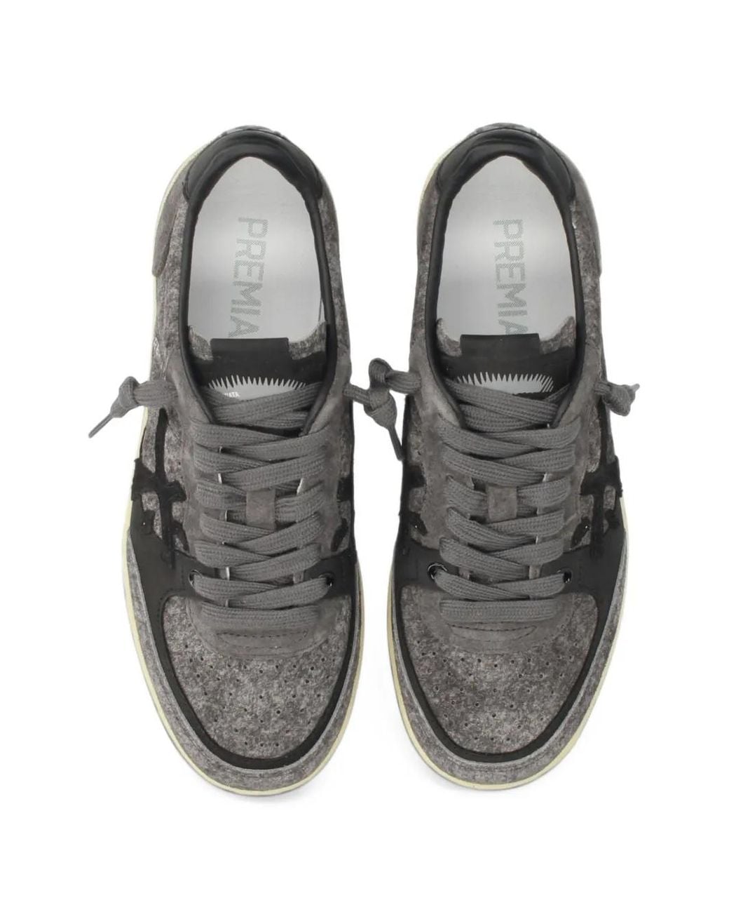 Premiata Black Bskt Clayd 8713 Sneakers