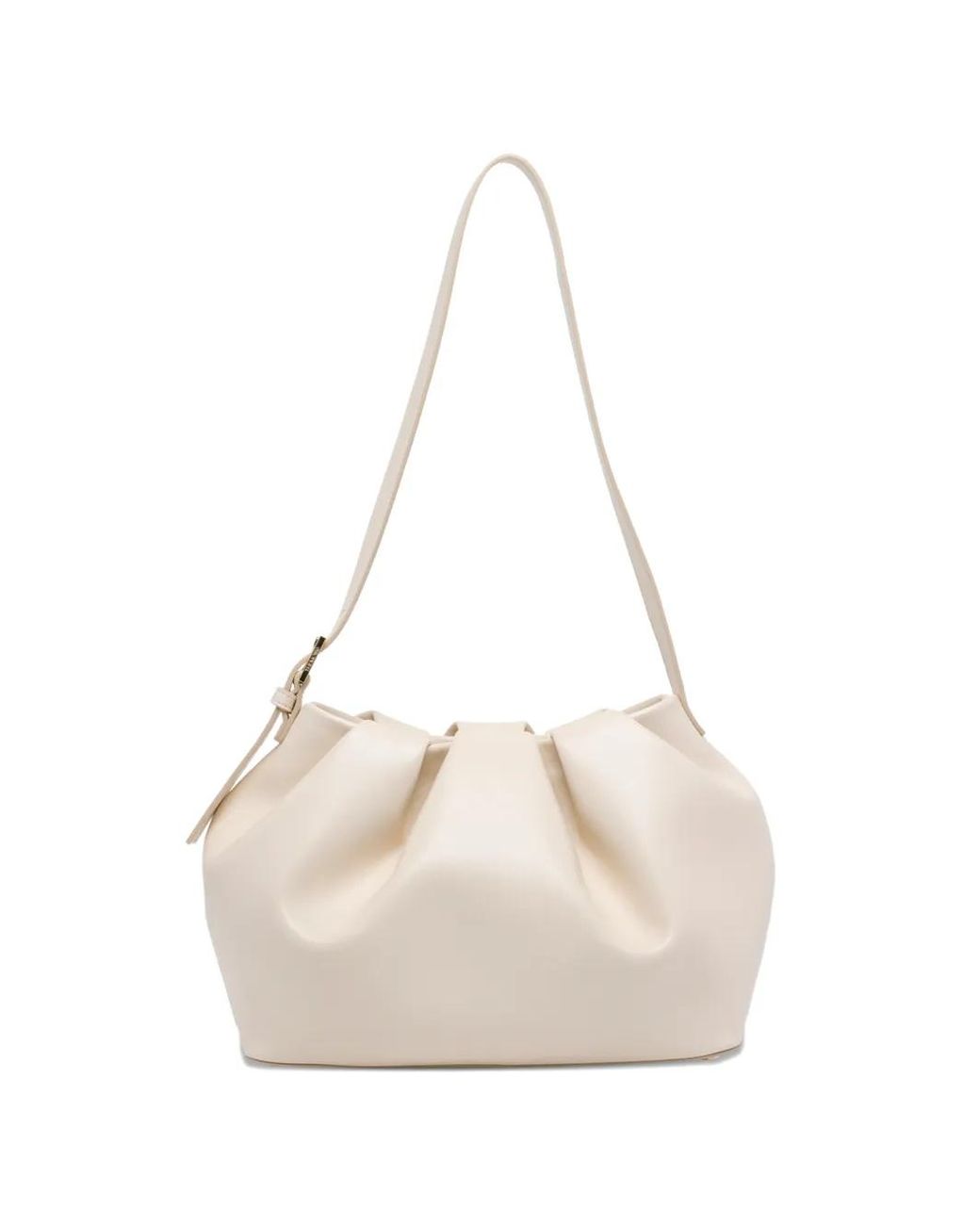 THEMOIRÈ Natural Athena Gathered Shoulder Bag