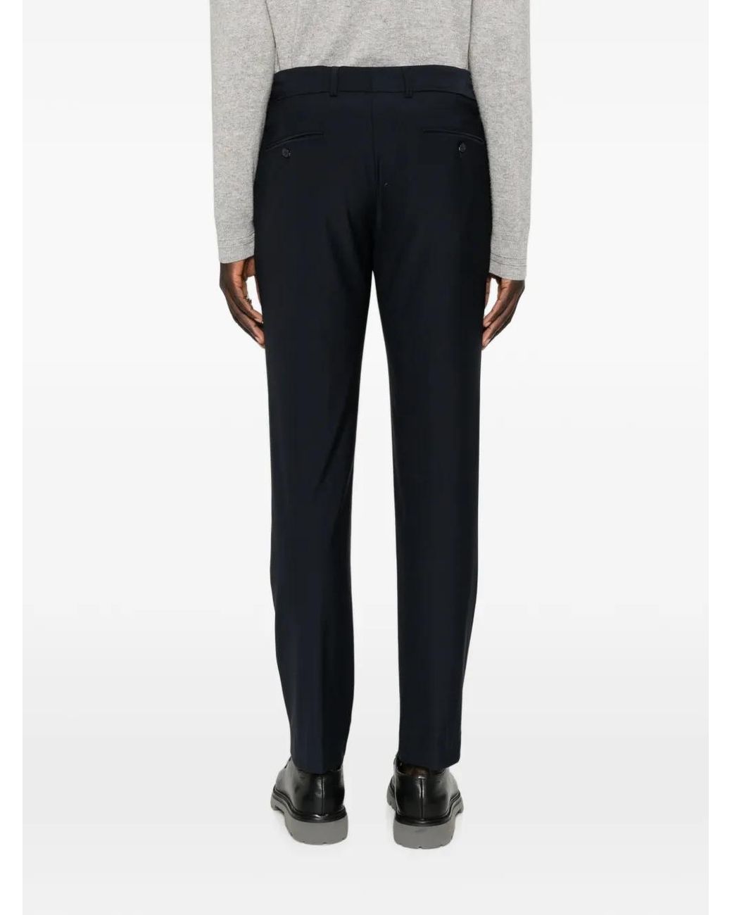 Karl Lagerfeld Black Crown Trousers for men