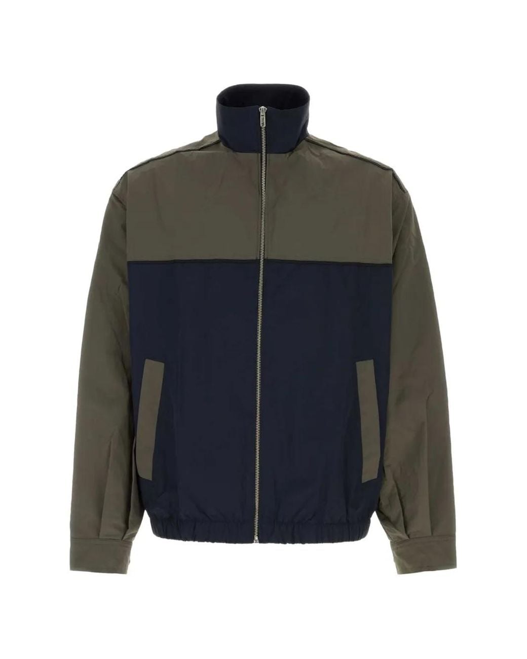 GIMAGUAS Blue Javier Colour-Block Jacket for men