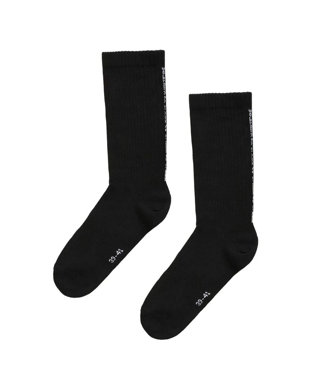 Wolford Black Socks With Logo And Back Seam
