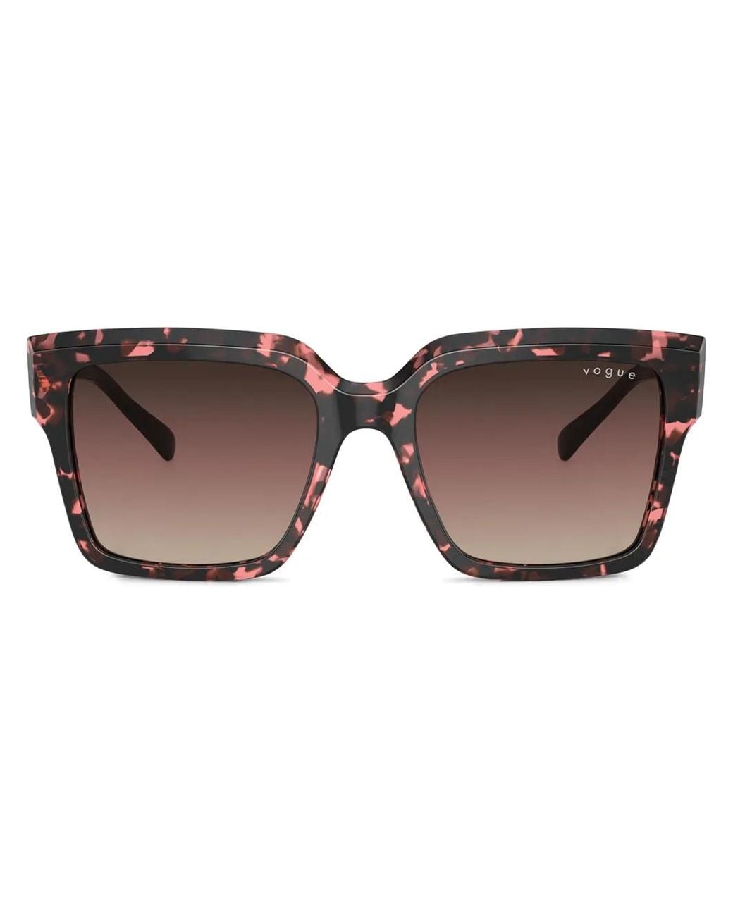Vogue Eyewear Brown Tortoiseshell-Effect Sunglasses