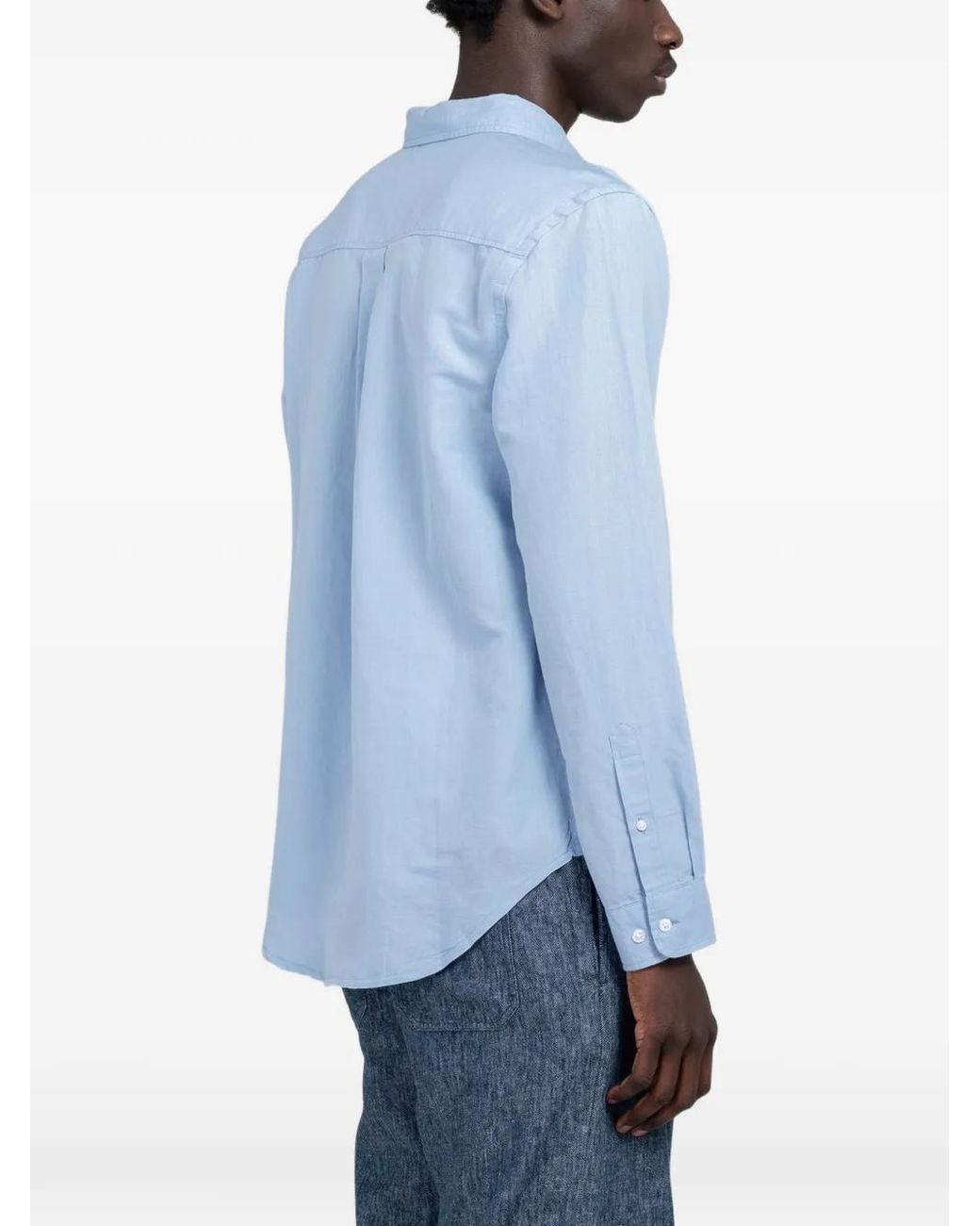 Minimum Blue Colt Button-Down Shirt for men