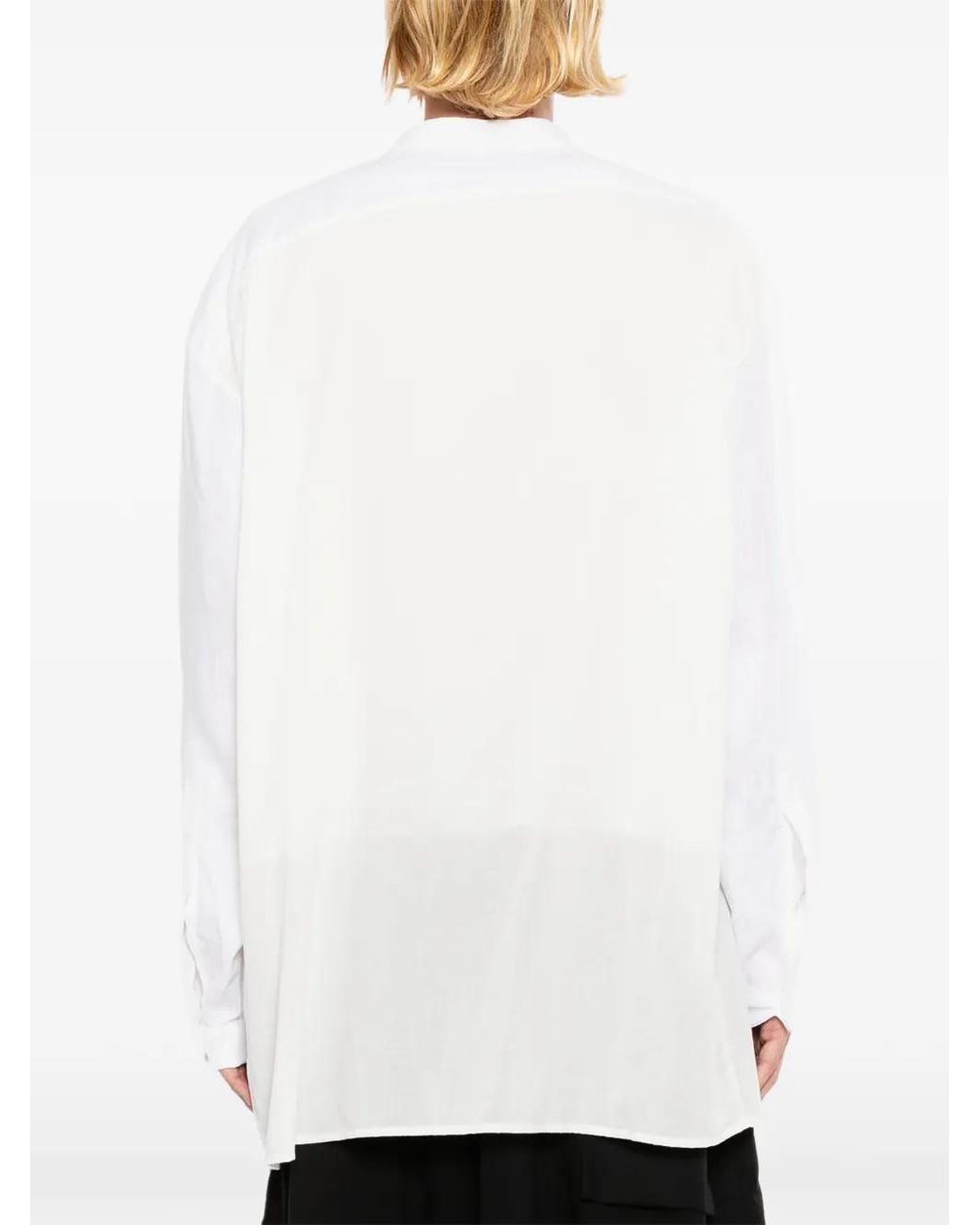 Giovanni Cavagna Blue Chemise À Poche Poitrine Imprimée for men