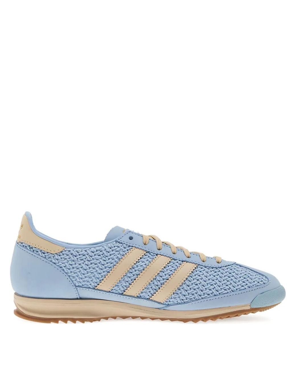 Adidas Blue Sl 72 Og Lace-Up Sneakers