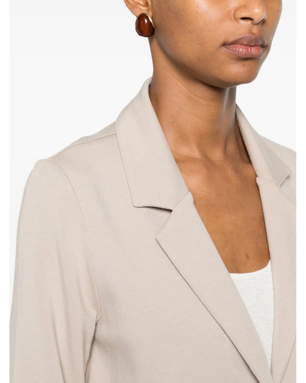 ANONYM APPAREL Natural Leonie Single-Breasted Blazer