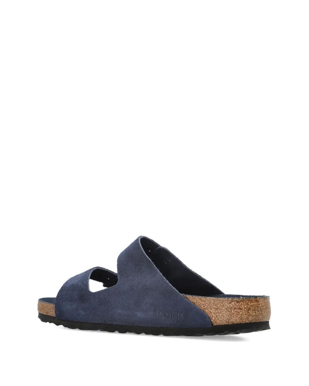 Birkenstock Blue Arizona Buckle Suede Sandals for men