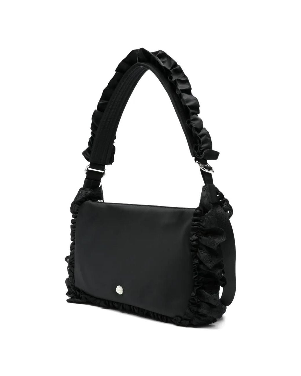 Simone Rocha Black Pillowcase Shoulder Bag