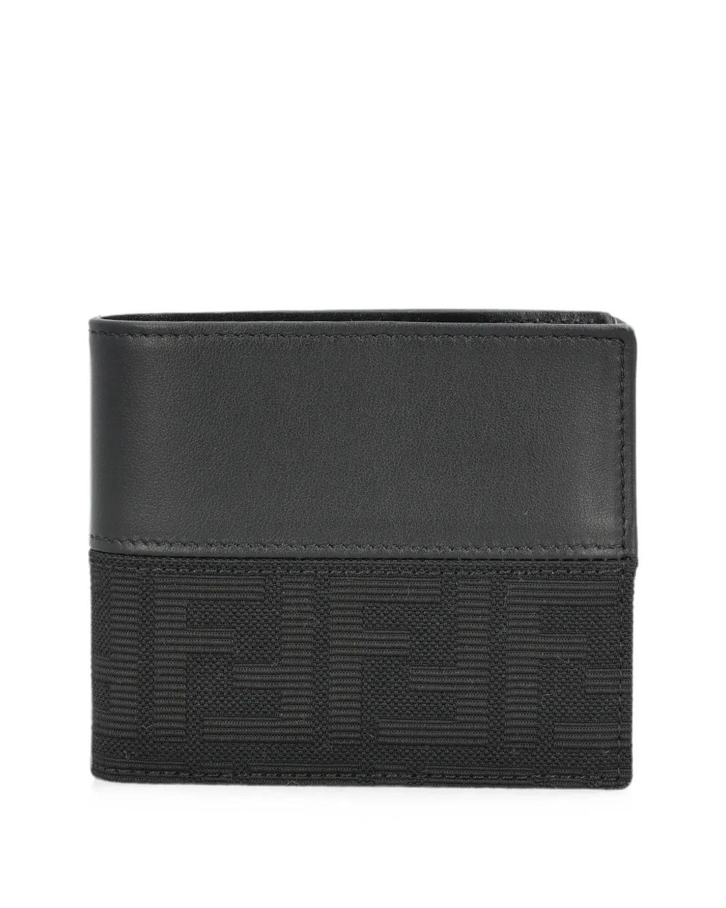 Fendi Black Bi-Fold Wallet for men