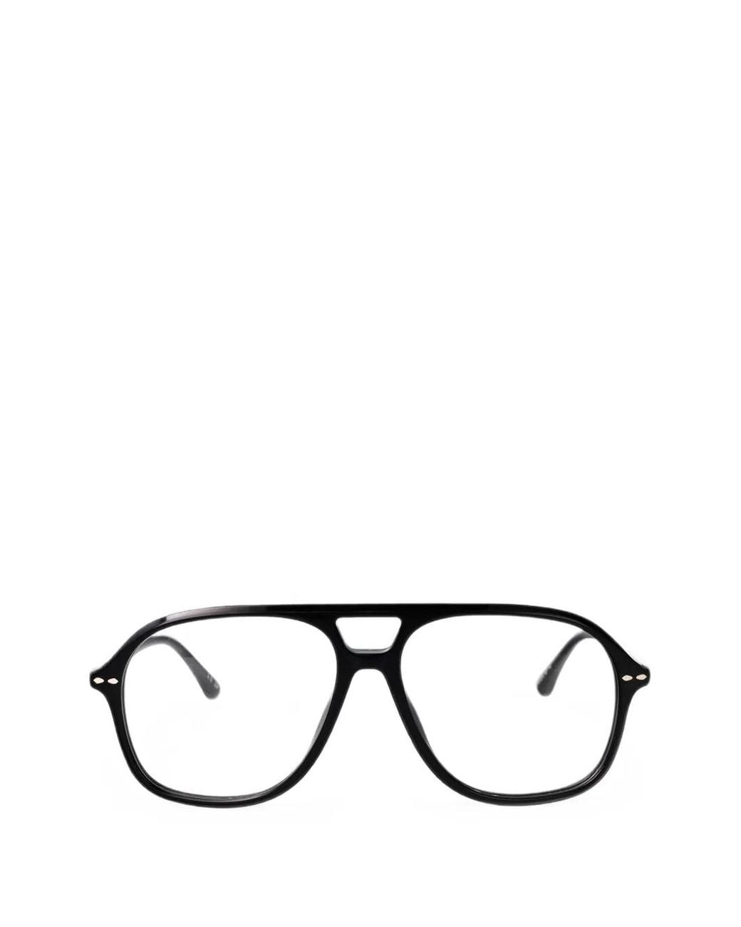 Isabel Marant Black Lunettes De Vue À Monture Pilote