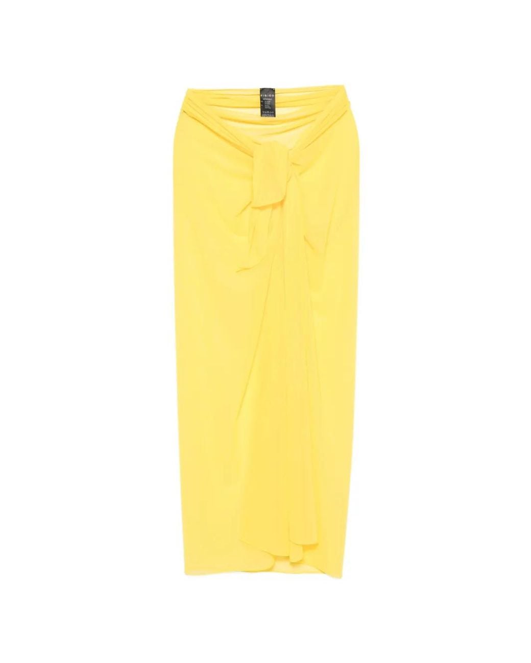 Fisico Yellow Knotted Sarong