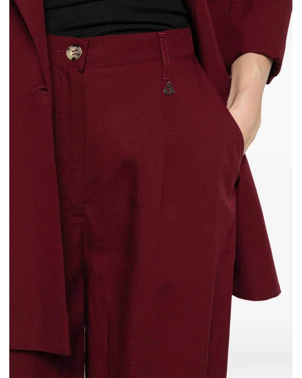 Dixie Red Costume À Simple Boutonnage