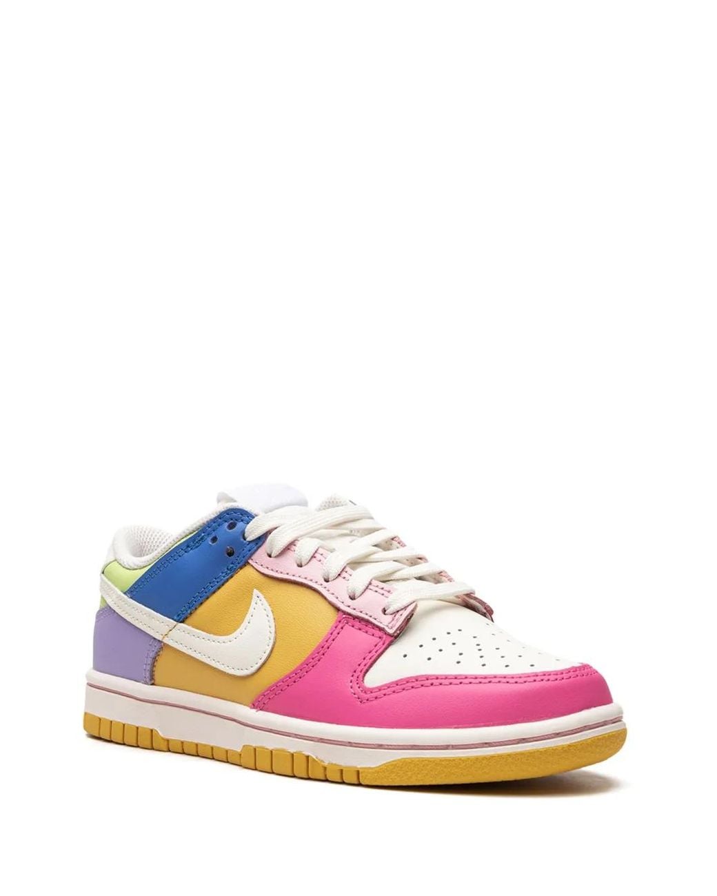 Nike Pink Dunk Low “Multicolour” Sneakers