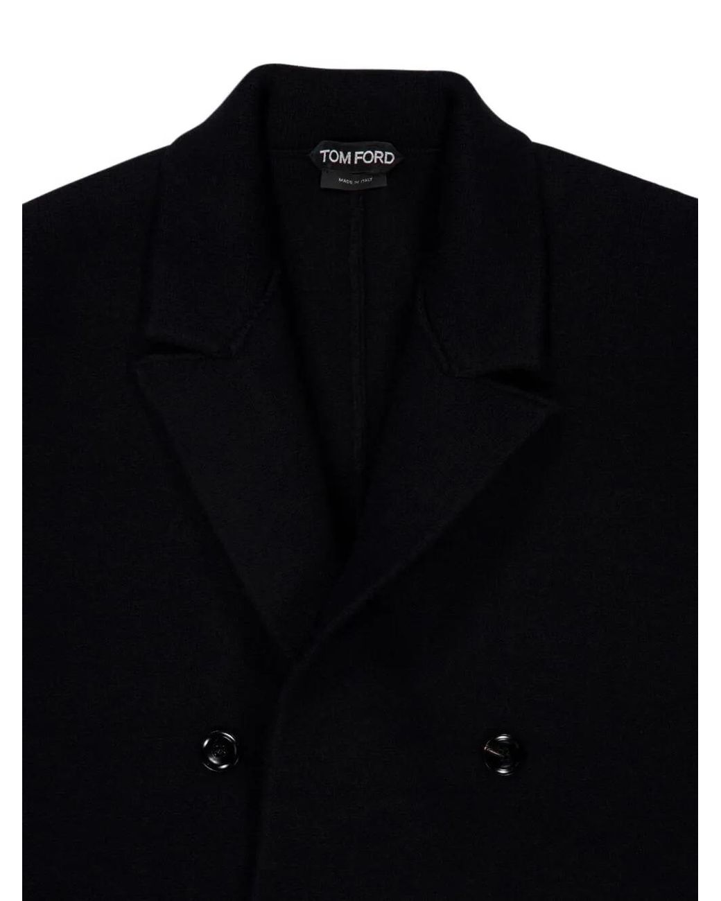 Tom Ford Geknöpfte Jacke in Black für Herren