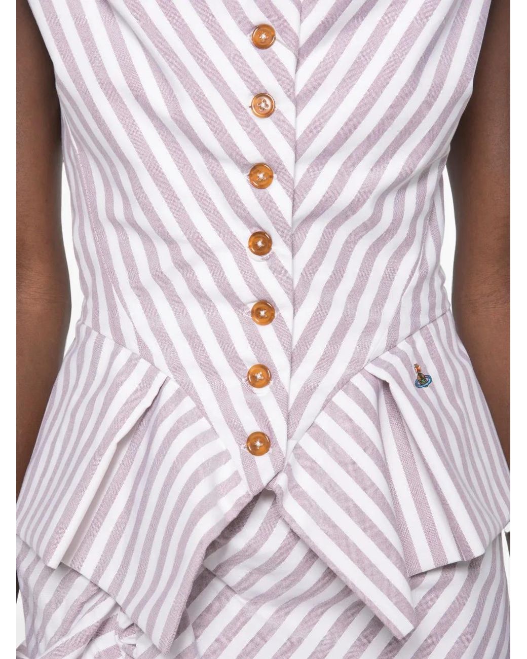 Vivienne Westwood White Monday Waistcoat