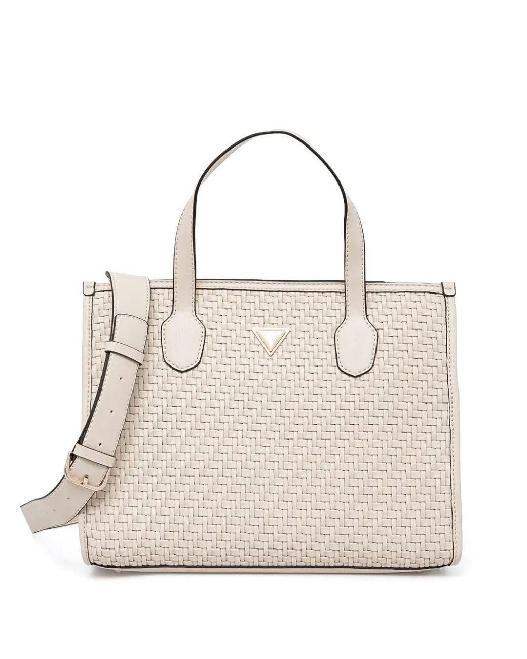 Guess Silvana Tote Bag in Natural Lyst UK