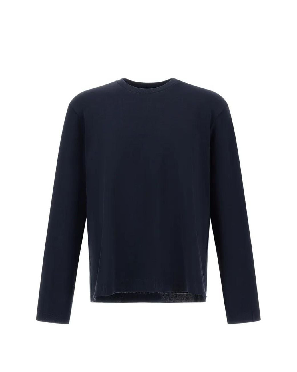 Herno Blue Long Sleeves T-Shirt for men