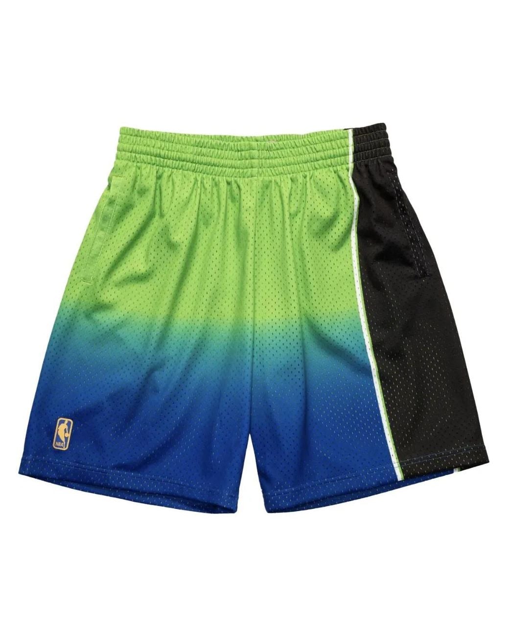 Mitchell & Ness Green "Nba Atlanta Hawks 1996" Reload Shorts for men
