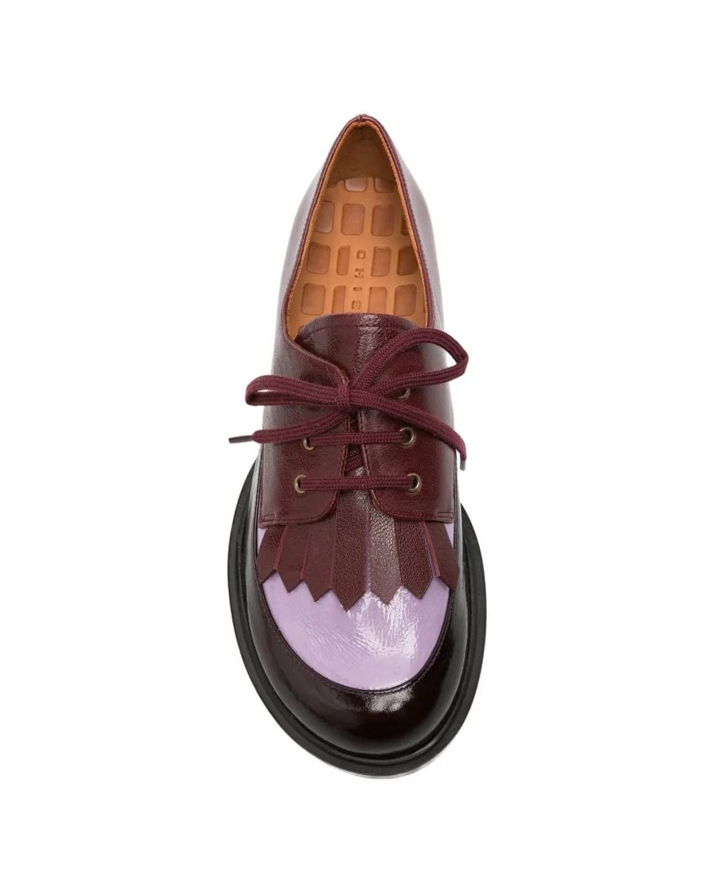 Chie Mihara Brown Jeripa Derby-Schuhe Mit Fransen