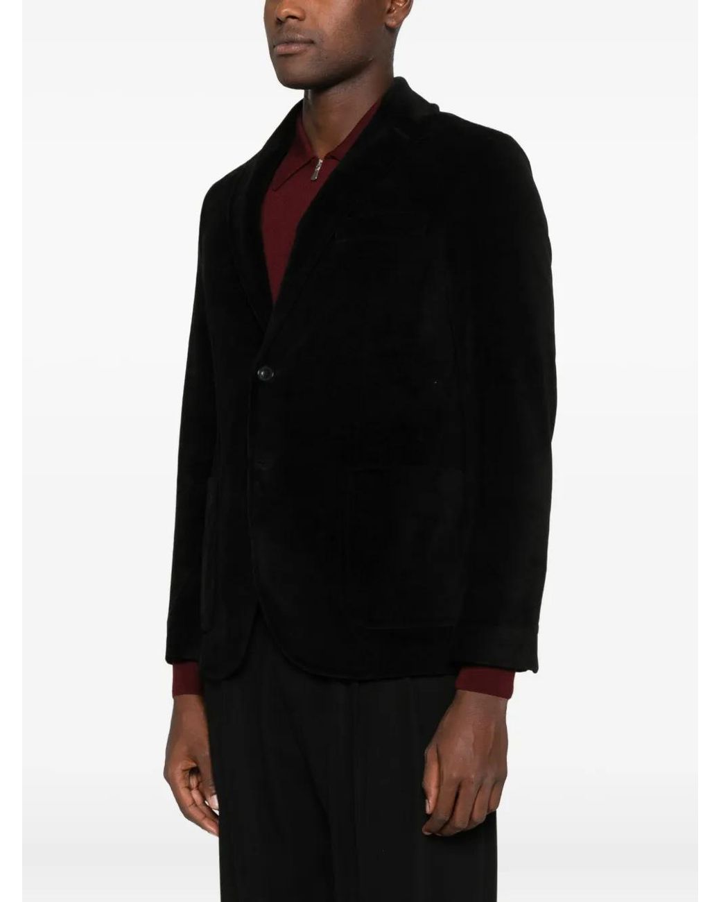 Circolo 1901 Black Single-Breasted Blazer for men