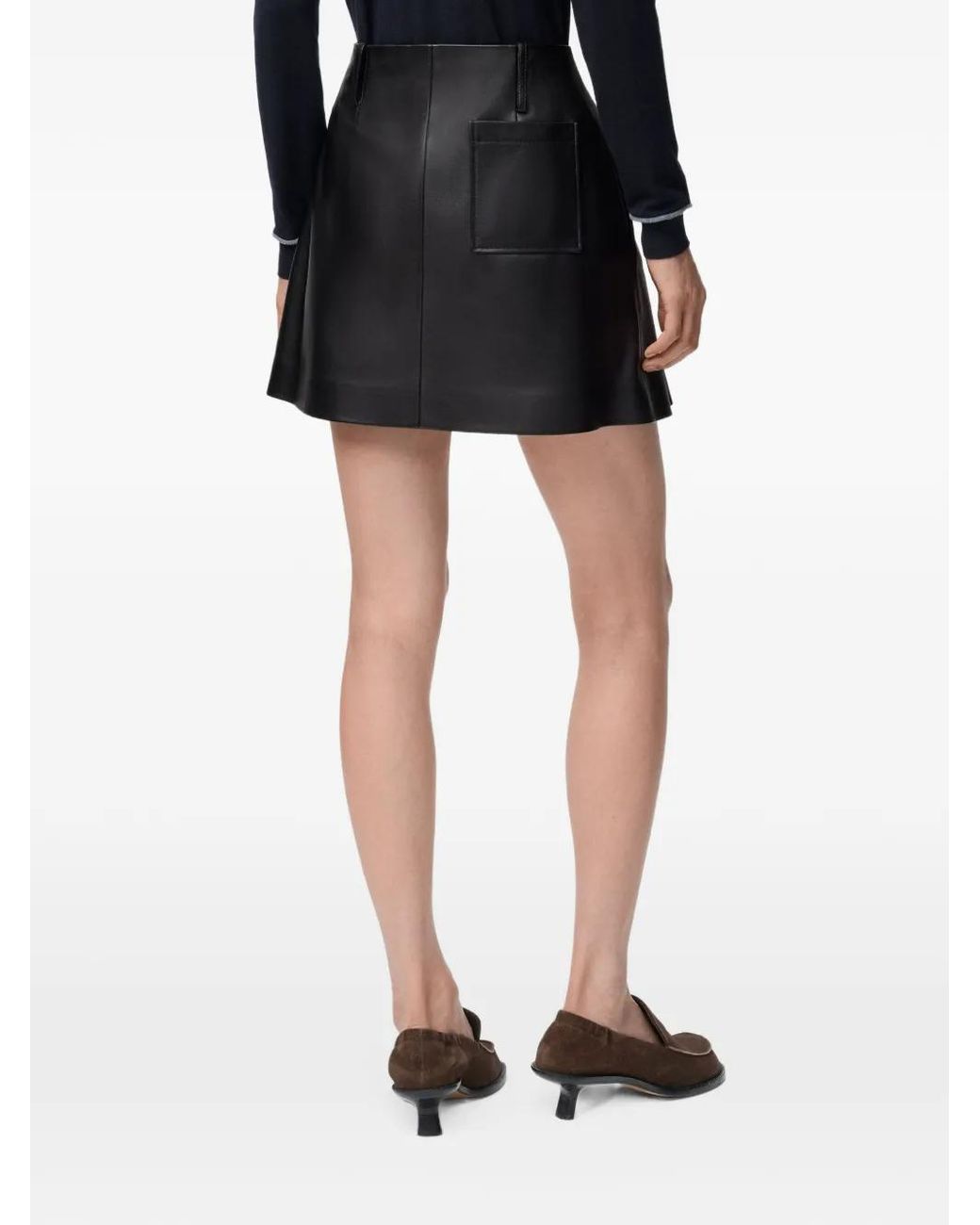 Loewe Black Mini Skirt