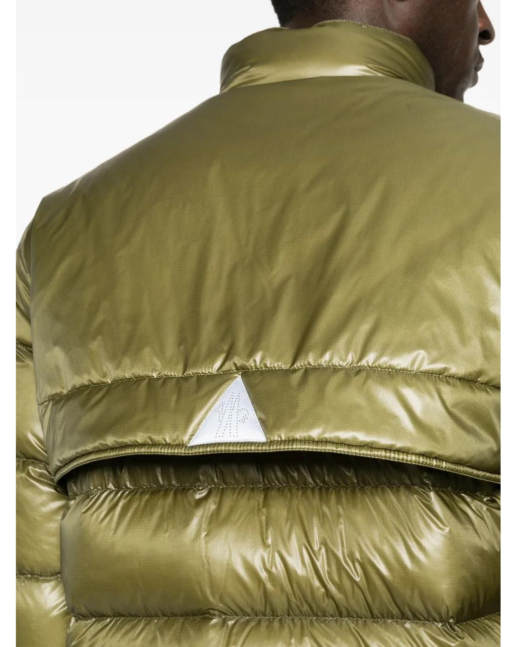 Moncler Green Doudoune Orres À Fermeture Zippée for men