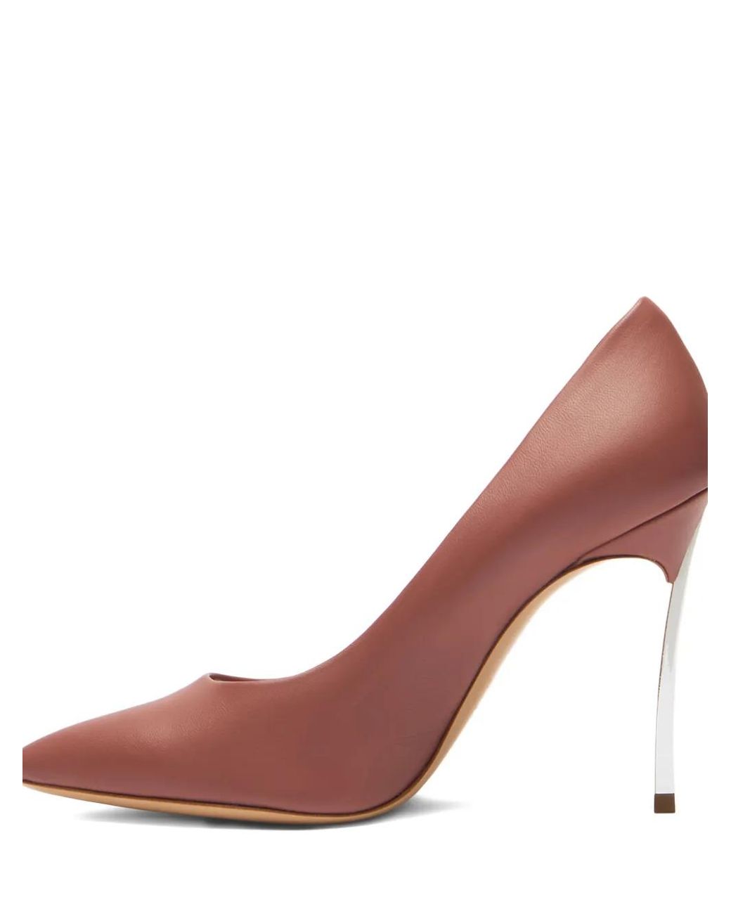 Casadei Pink Blade Stiletto Pumps