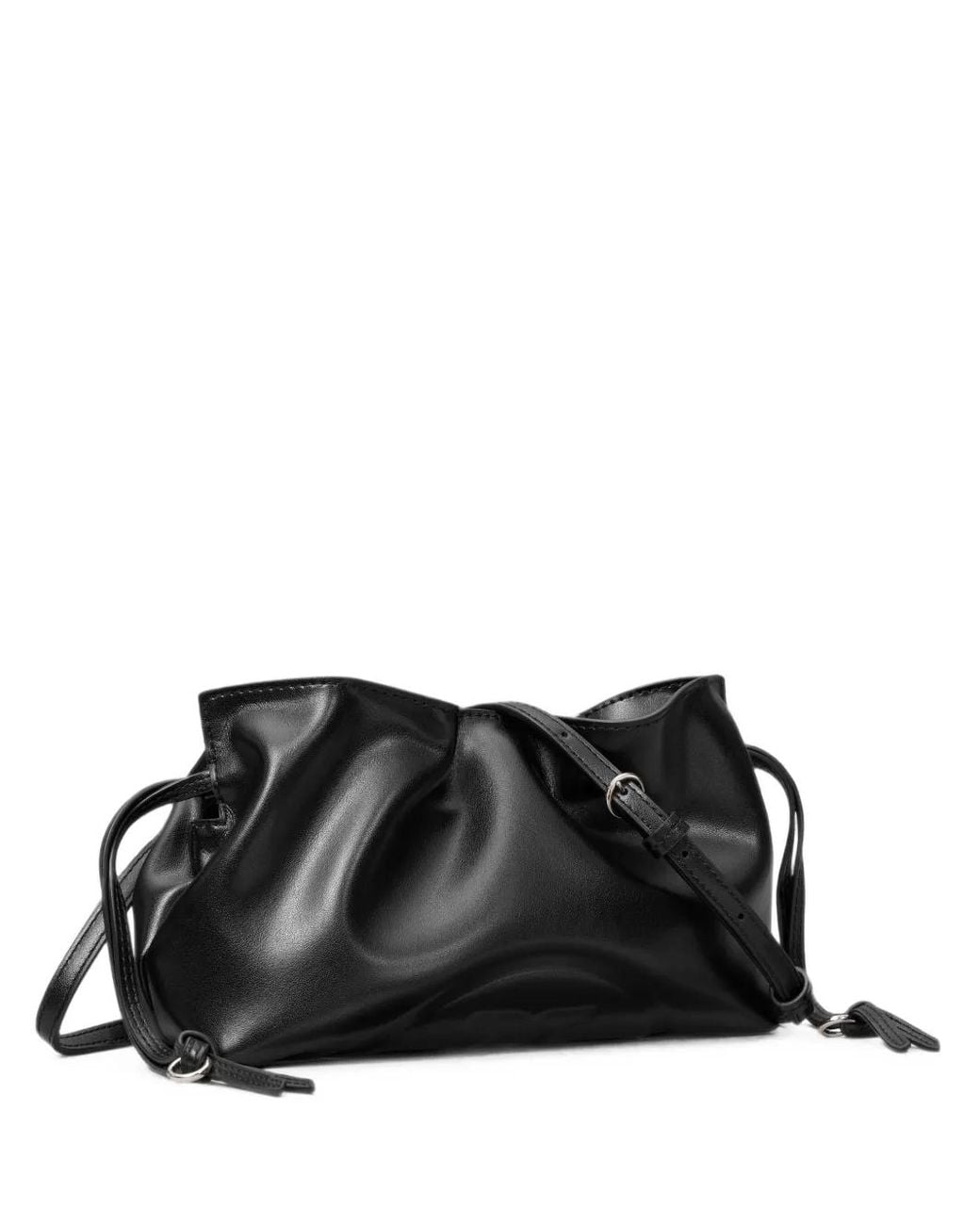 Tory Burch Black Ella Drawstring Tote Bag