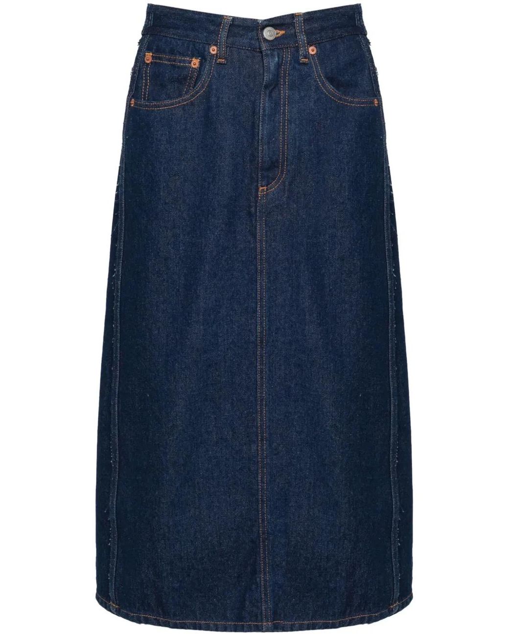MM6 by Maison Margiela Blue Skirts