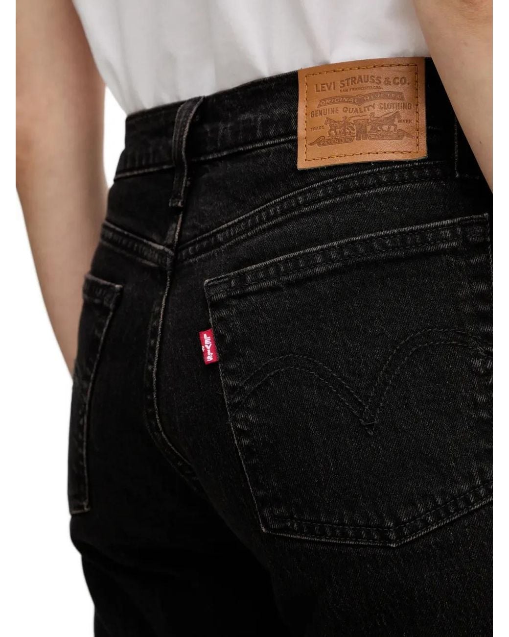 Levi's Black Wedgie Jeans