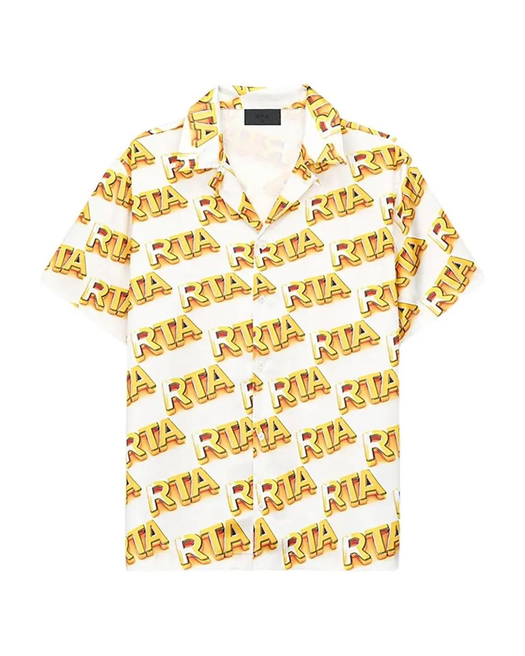 RTA Metallic Nathan Button-Down Shirt for men