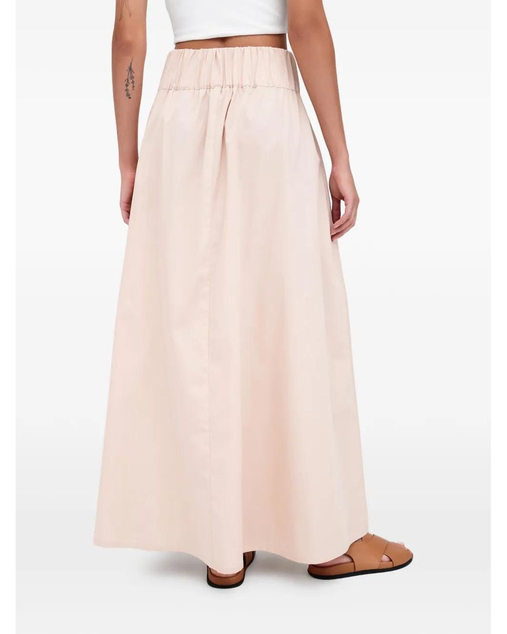 MARCELLA Pink Raven Long Skirt