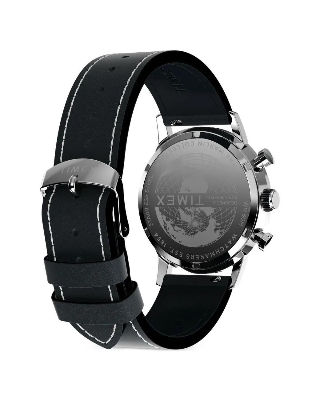Timex Gray Marlin Chronograph 40Mm Watch for men