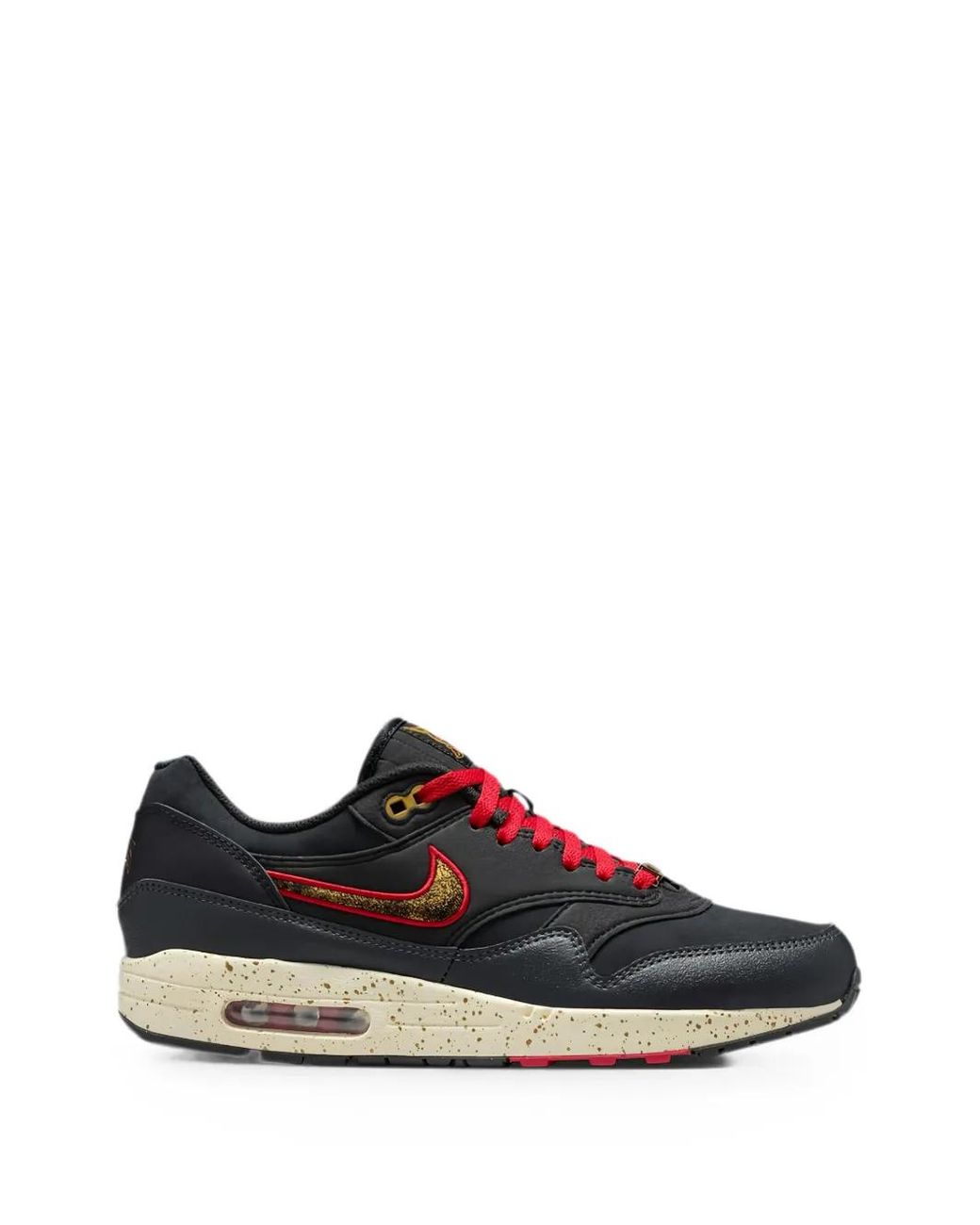 Nike Black Air Max 1 Pittsburgh Pirates City Connect Sneakers for men