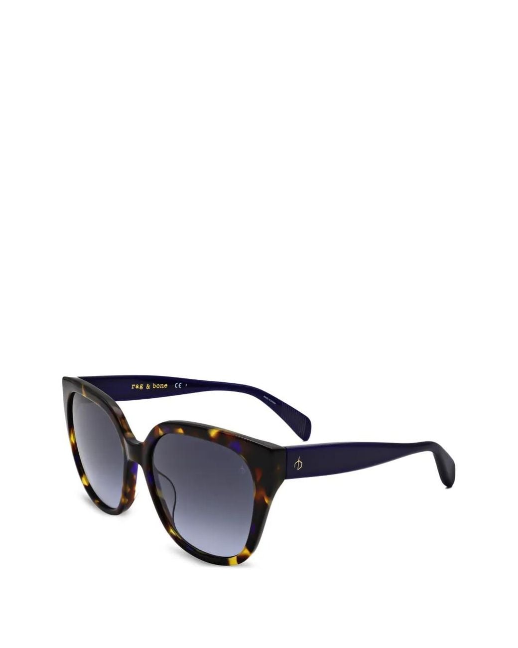 Rag & Bone Brown Tortoiseshell-Effect Sunglasses