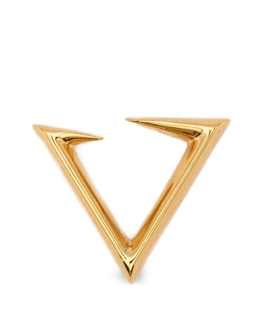 LAG World Metallic Triangle-Shaped Ear Cuff