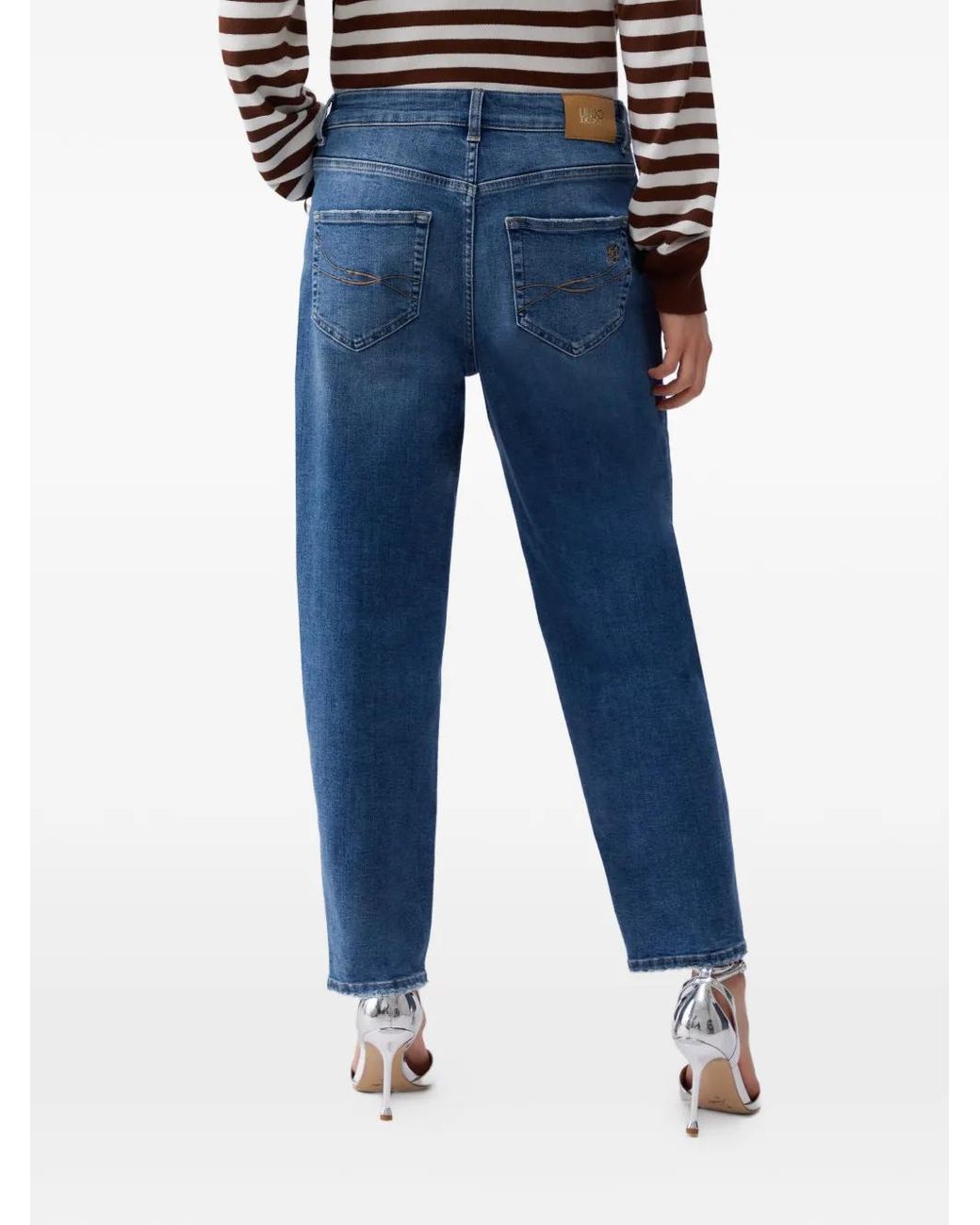 Liu Jo Blue Boyfriend Jeans